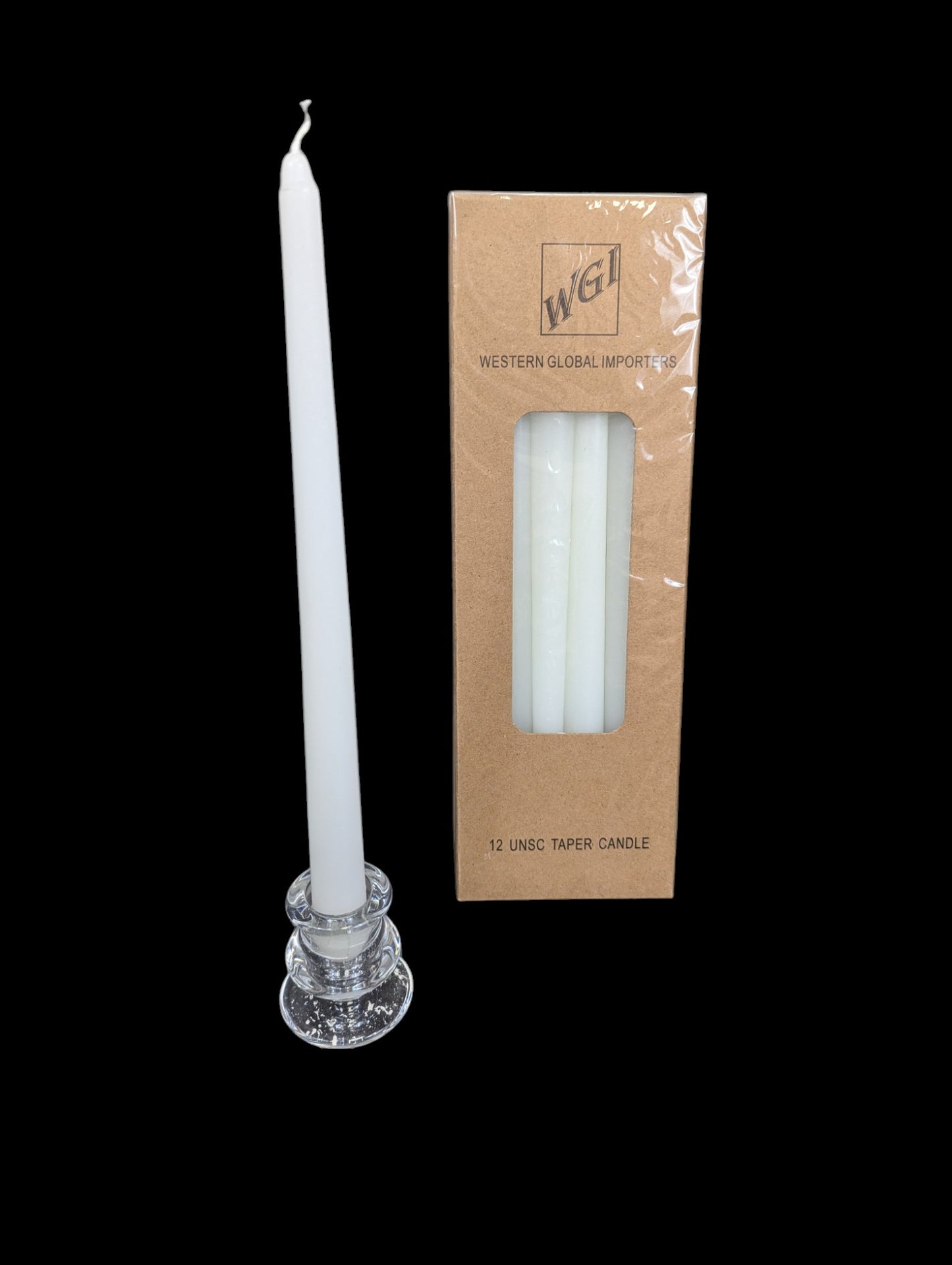 Taper Candles 12 Pc Pack WG05W