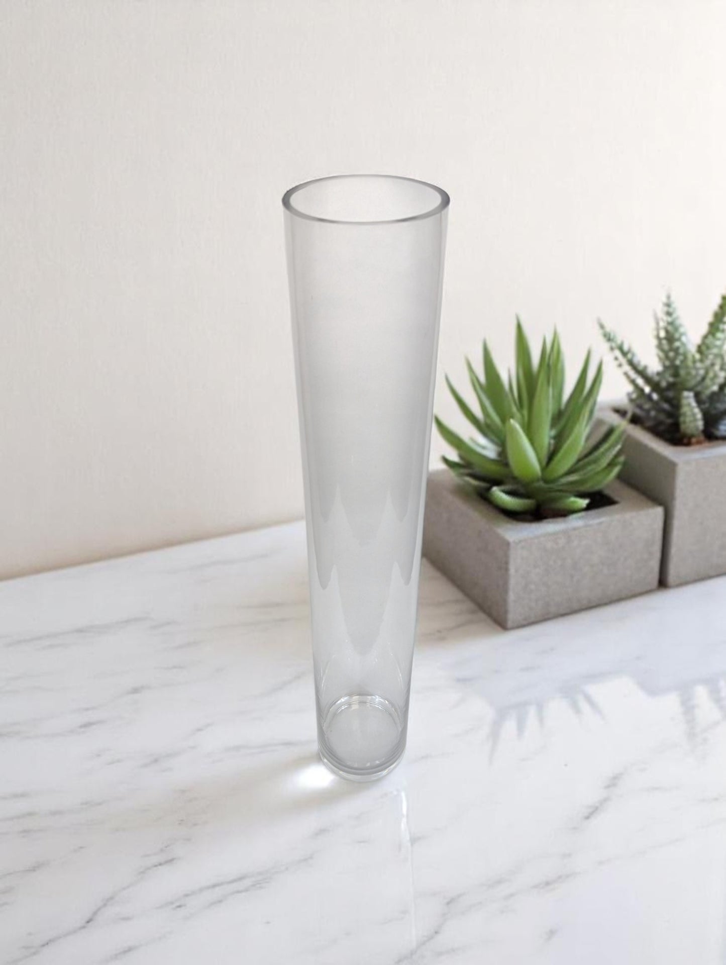 4" x 24" Cylinder Vase SH709