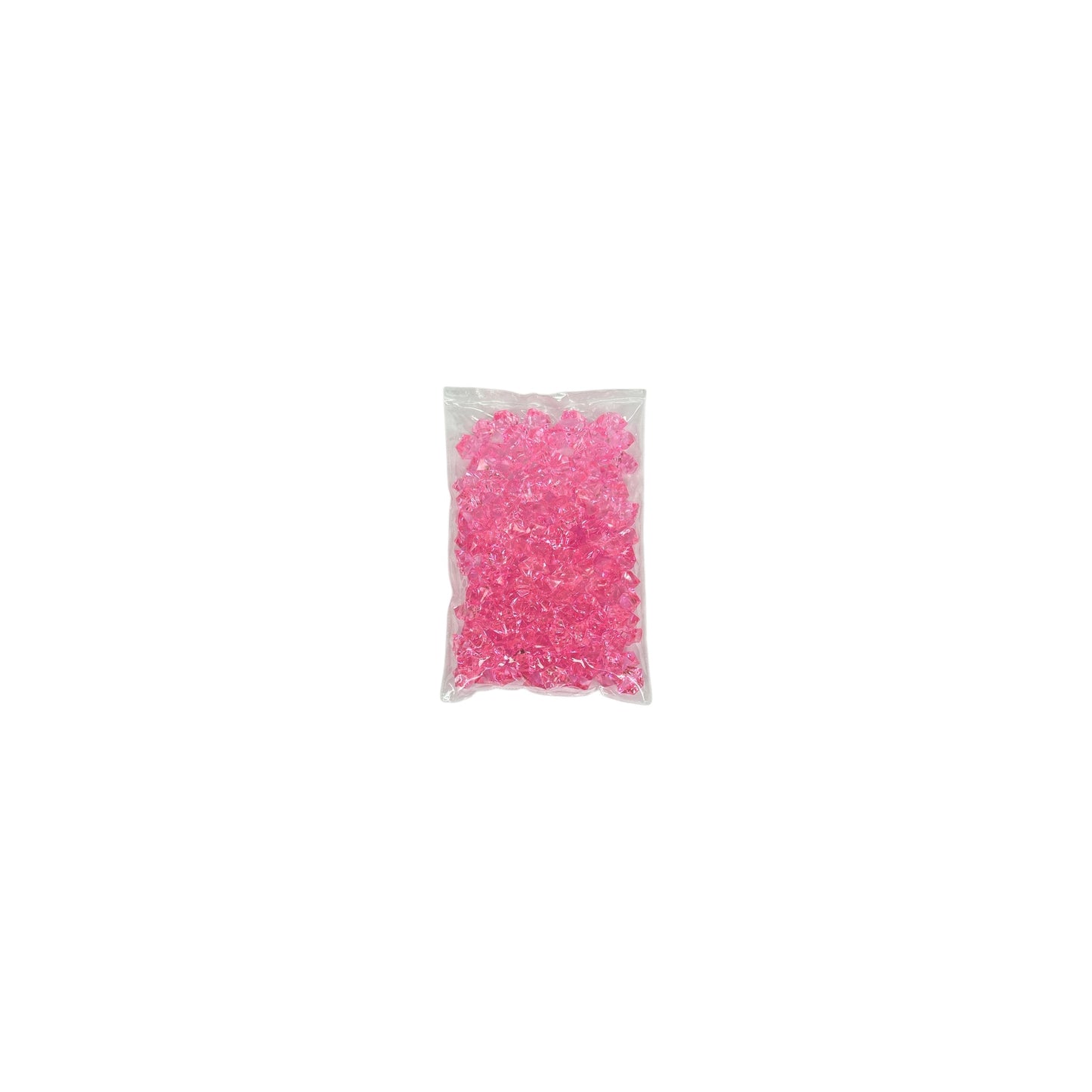 Pink Acrylic Ice Chips- 400 gram