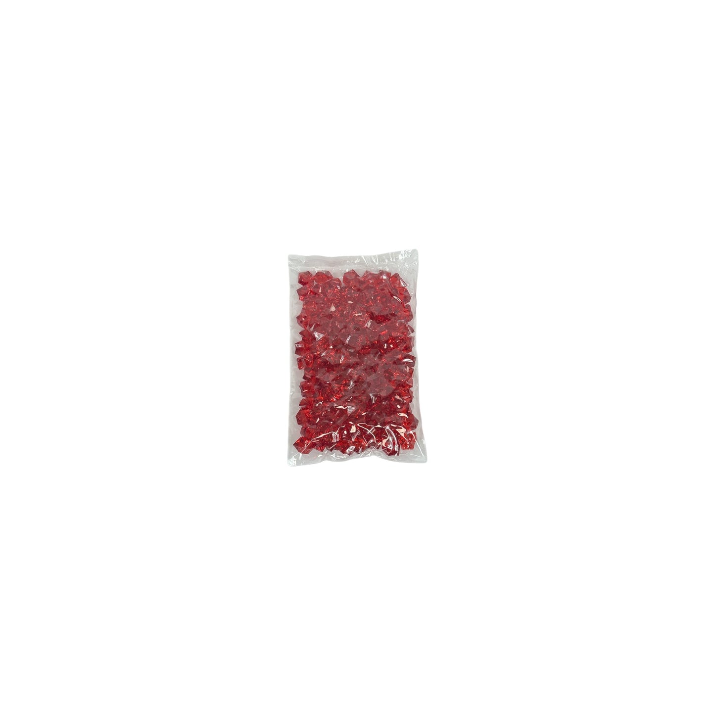 Red Acrylic Ice Chips- 400 gram