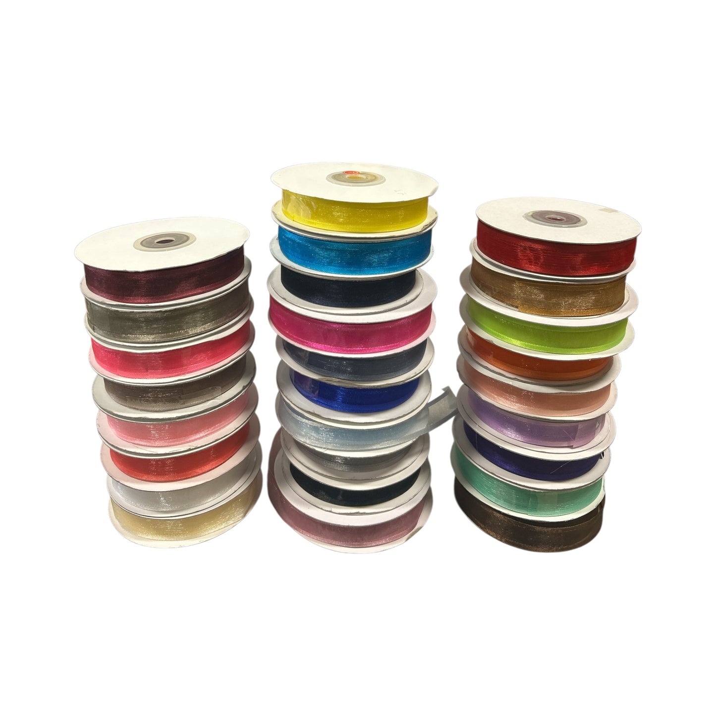 Satin Edge Organza Ribbon 5/8" (25 Yards)