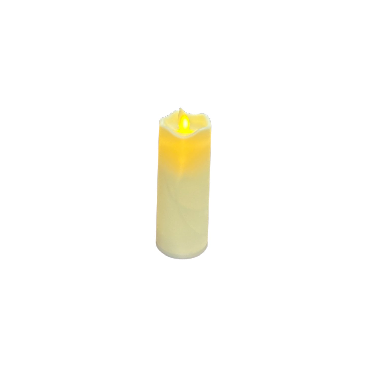 LED Pillar Candle 5" tall (Batteries Included)