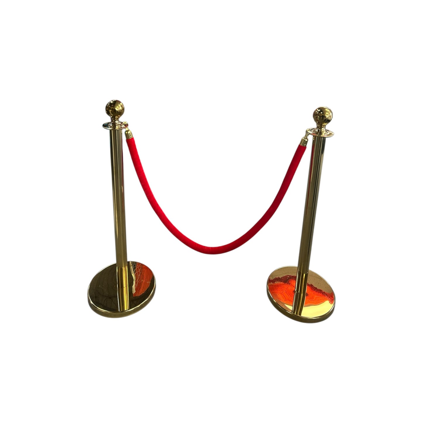 Stanchion Poles Set