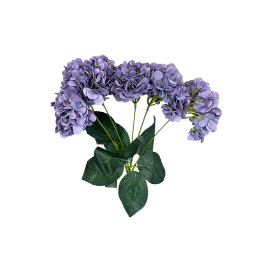 Light Purple Hydrangea Bush- 5 heads