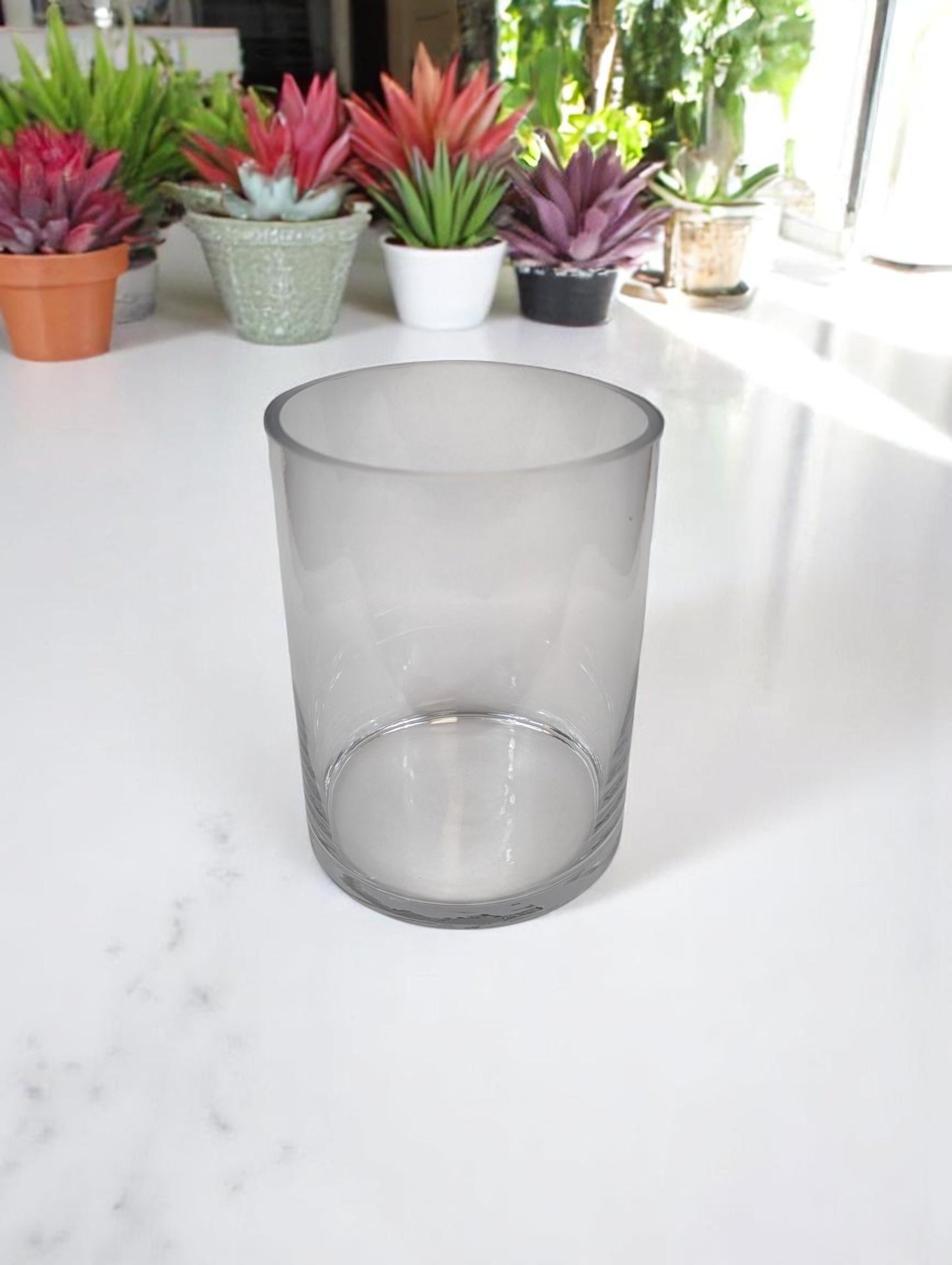 4" x 6" Cylinder Vase  AD015