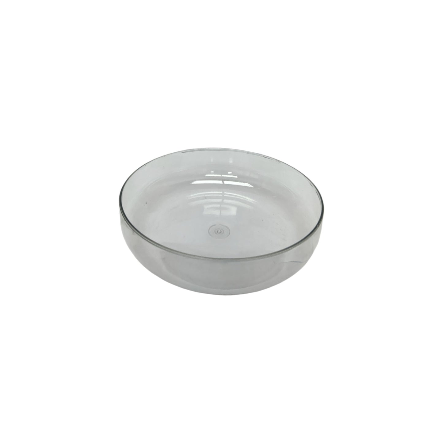 Clear Deep Designer Dish (9" wide)