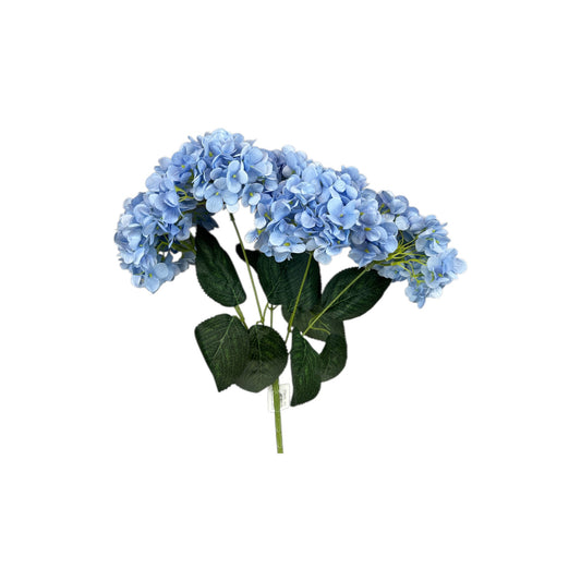 Blue Hydrangea Bush- 5 heads