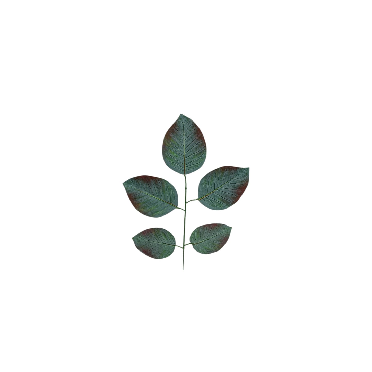 Leaf Spray- Burgundy & Green