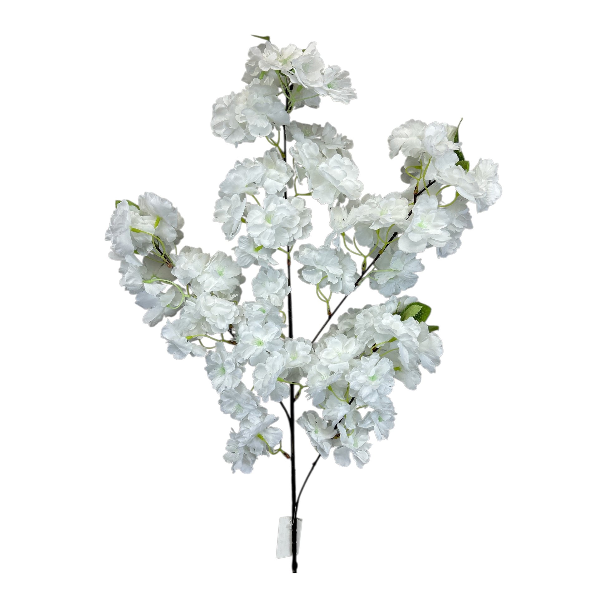 Bridal White Cherry Blossom Spray