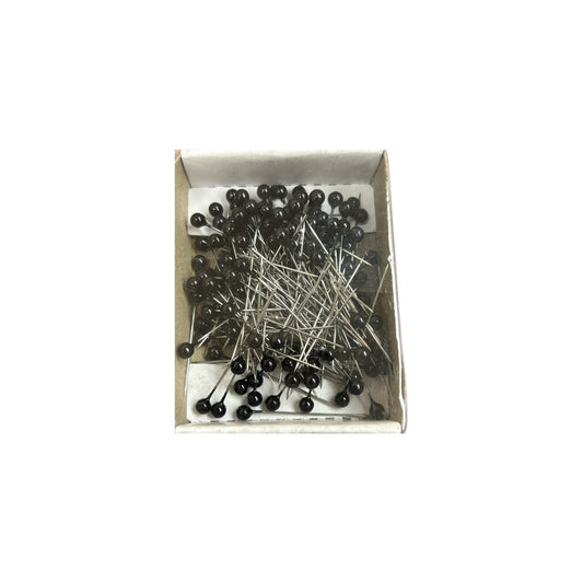 Black Round Head 1.5" Corsage Pins (Pack of 144)