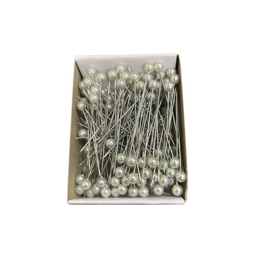 White Round Head 2" Corsage Pins (Pack of 144)