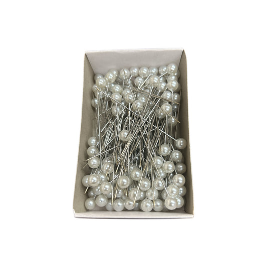 White Round Head 3" Corsage Pins (Pack of 144)