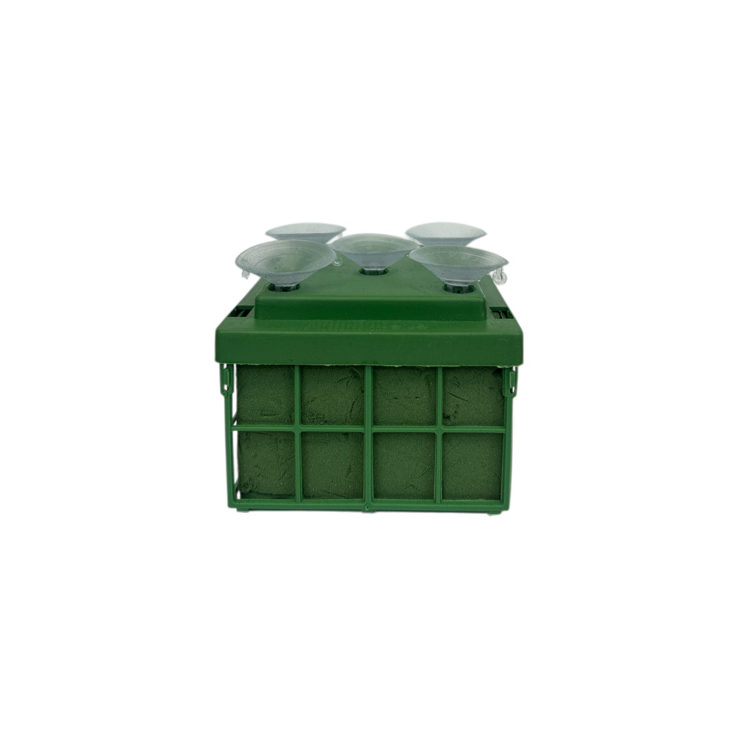 Caged Square Foam With Suction Cups (4.5" tall)