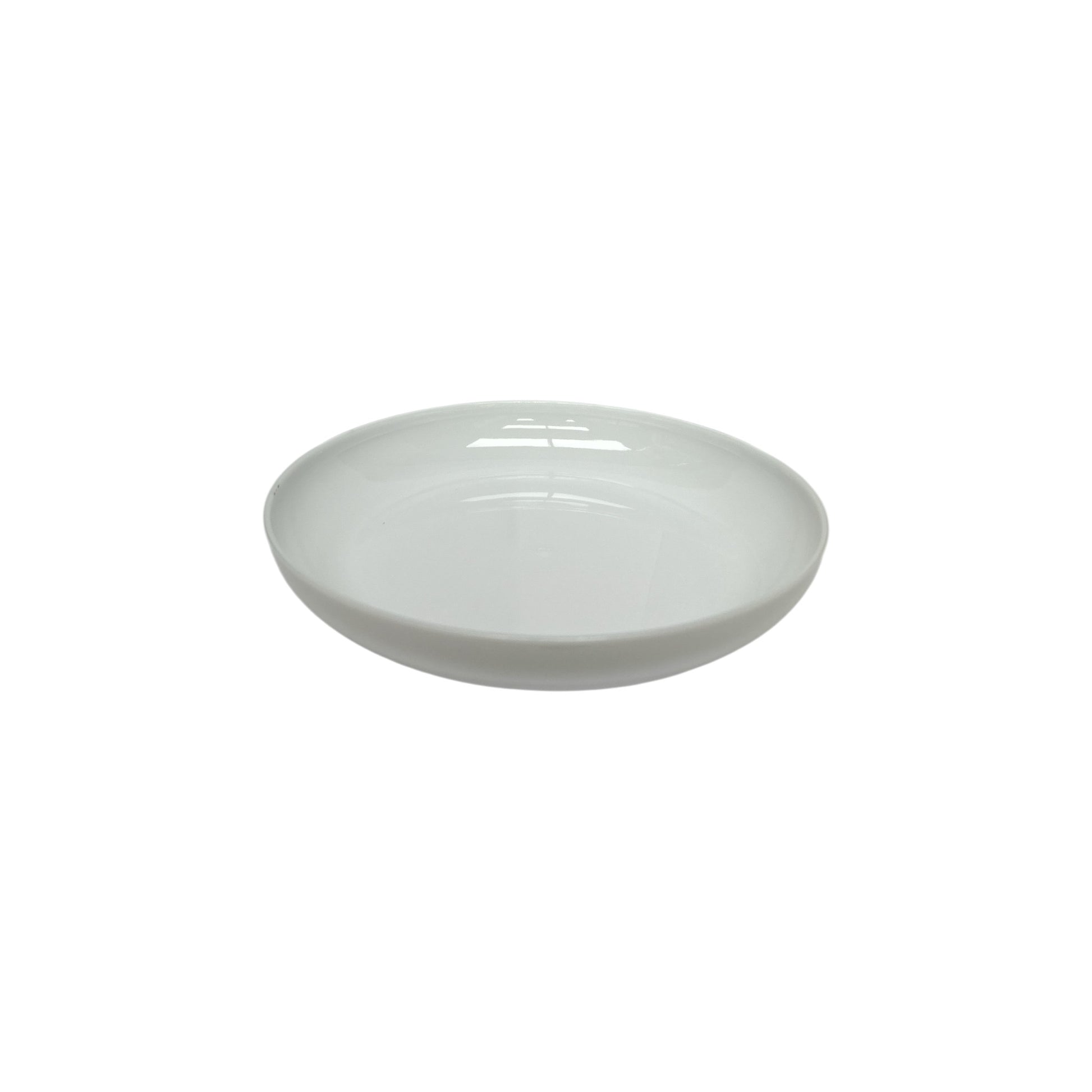 White Designer Dish (9" wide)