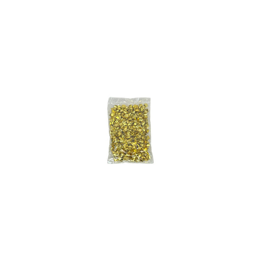 Gold Acrylic Ice Chips- 400 gram