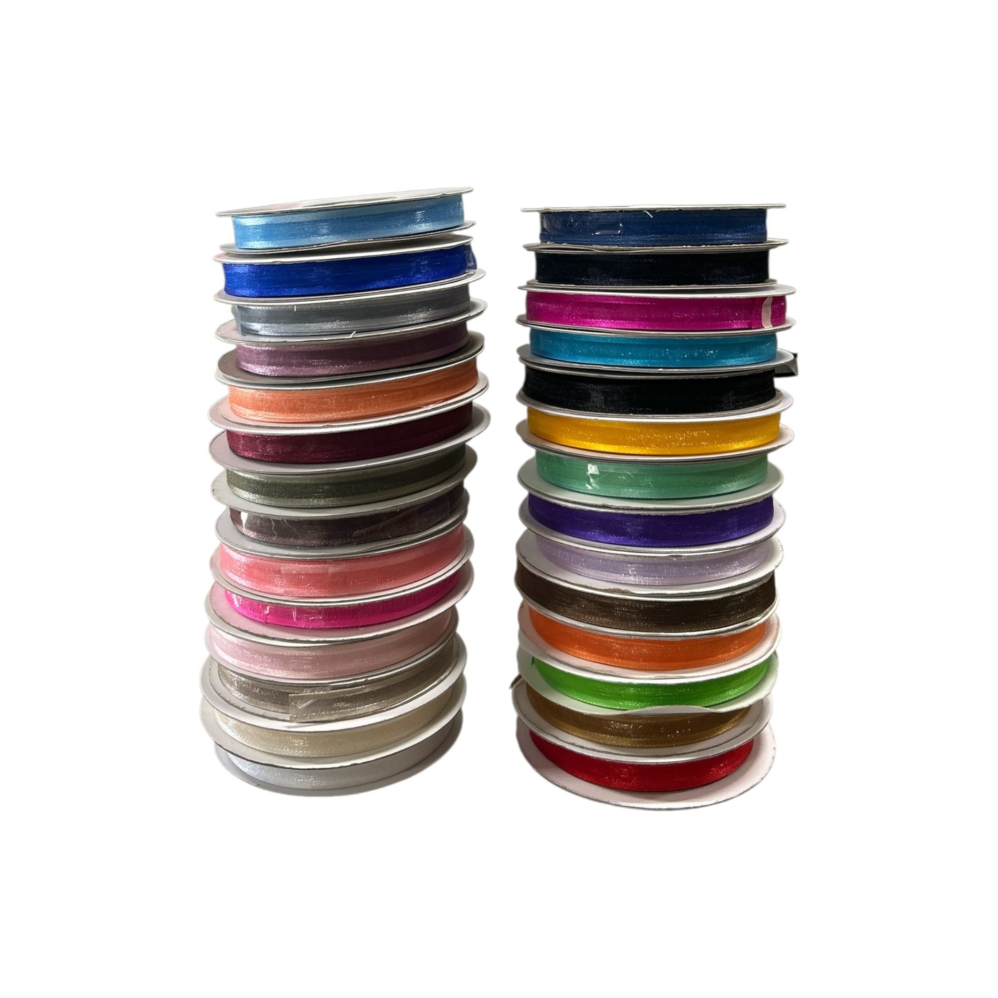 Satin Edge Organza Ribbon 3/8" (25 Yards)