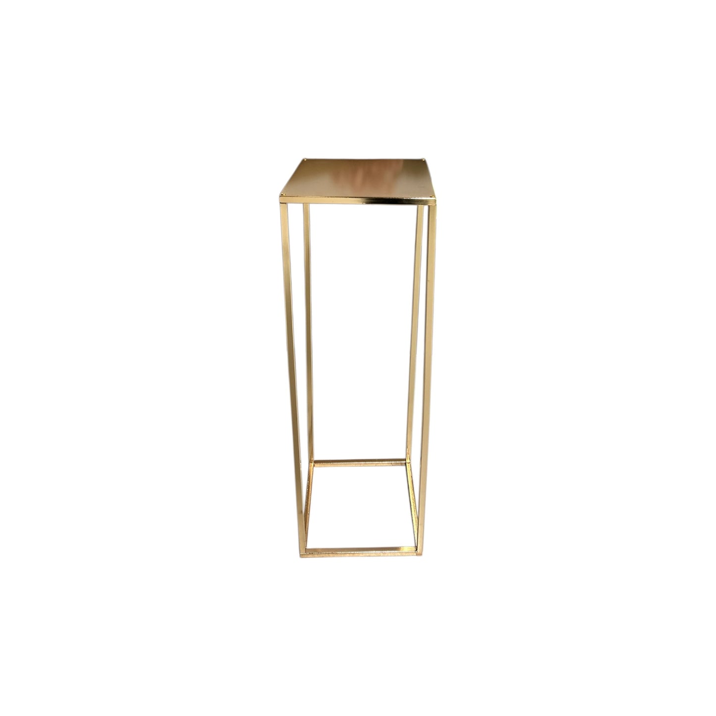 Geometric Metal Stand- 31" tall x 10" wide