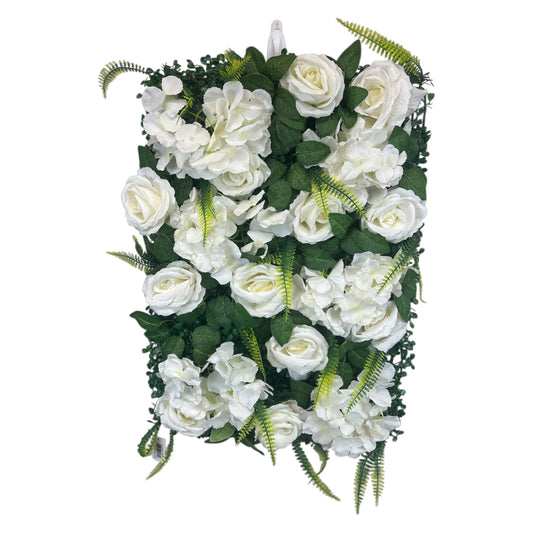 Mixed Greens and Floral Mat