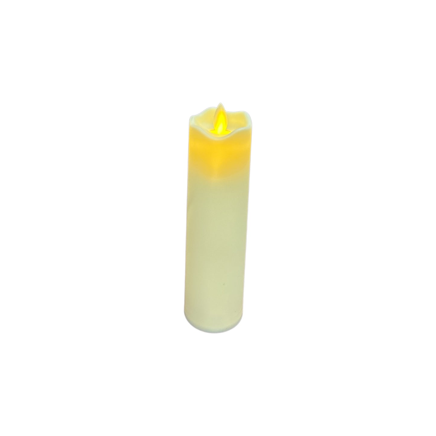 LED Pillar Candle 7" tall (Batteries Included)