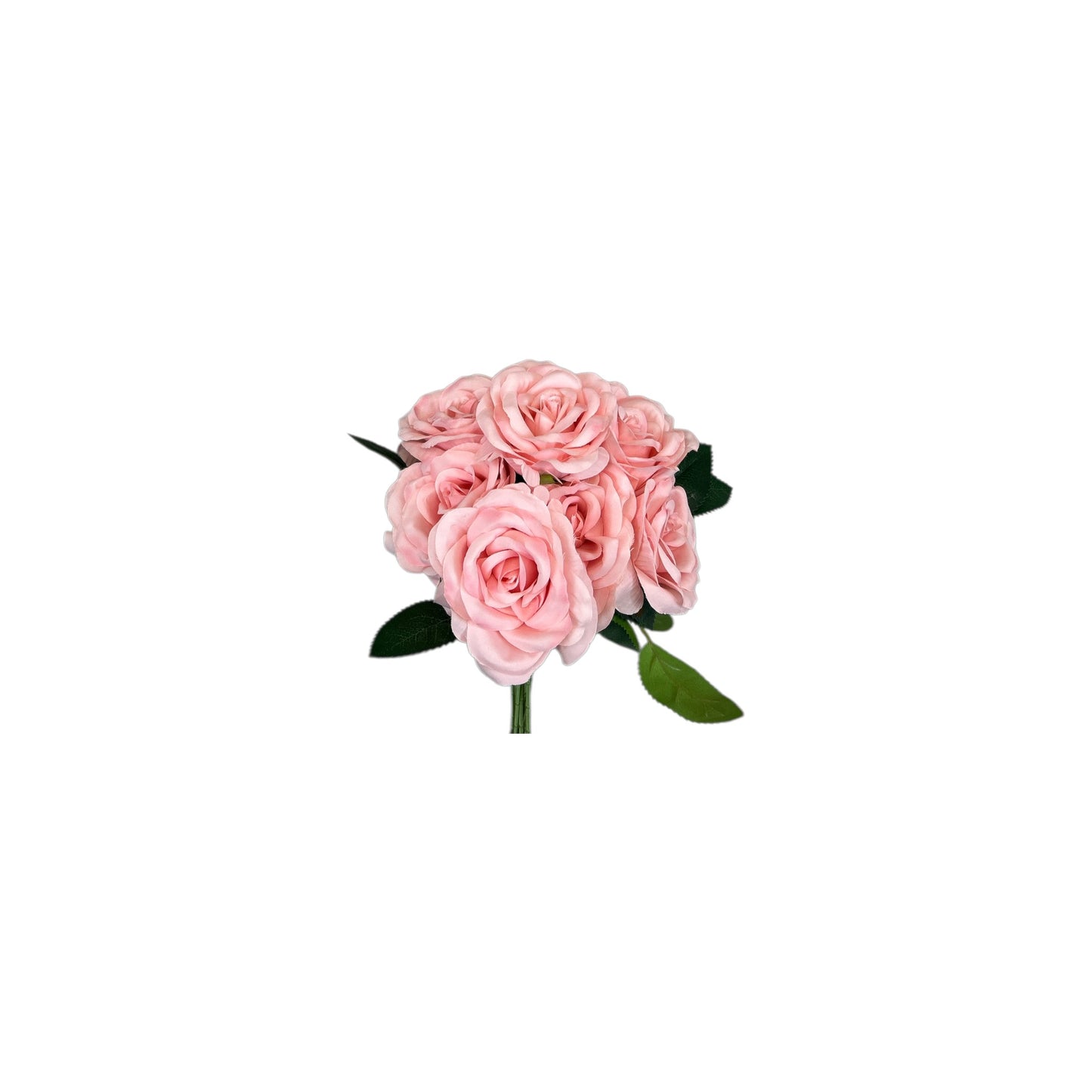 Light Pink Rose Bouquet- 8 heads