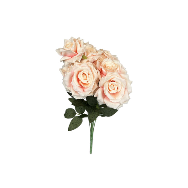 Pink Rose Bush- 9 heads – Western Global Importers
