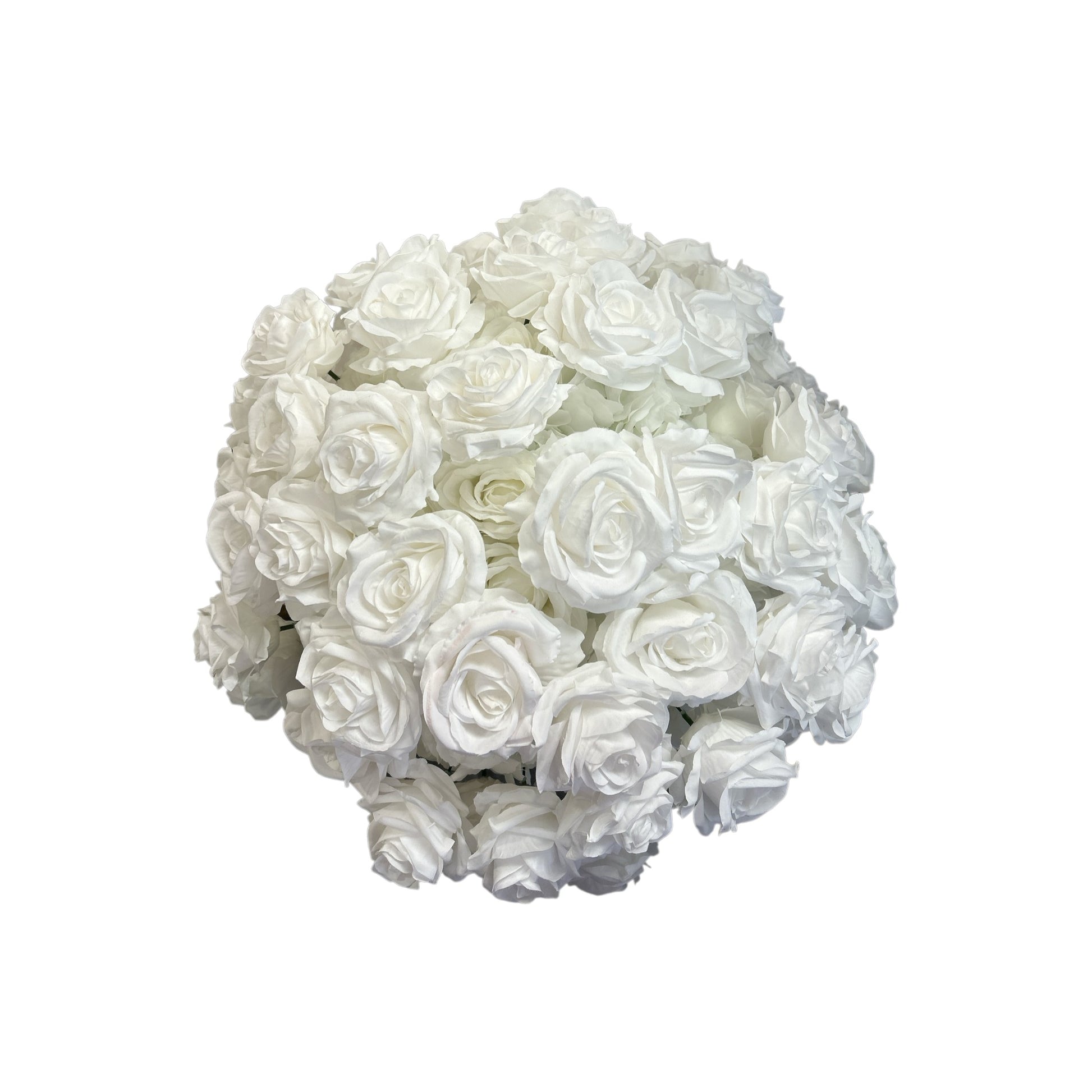 White Roses Centrepiece 20"