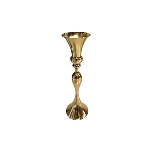 Gold Urn Stand- 35" Tall