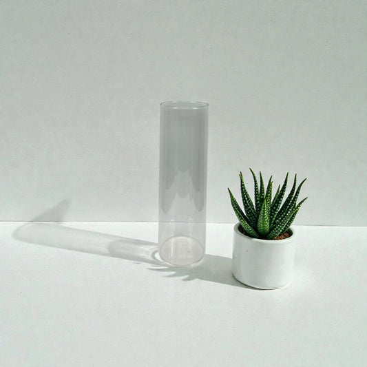 Cylinder Vase 10" Tall x 3" Wide