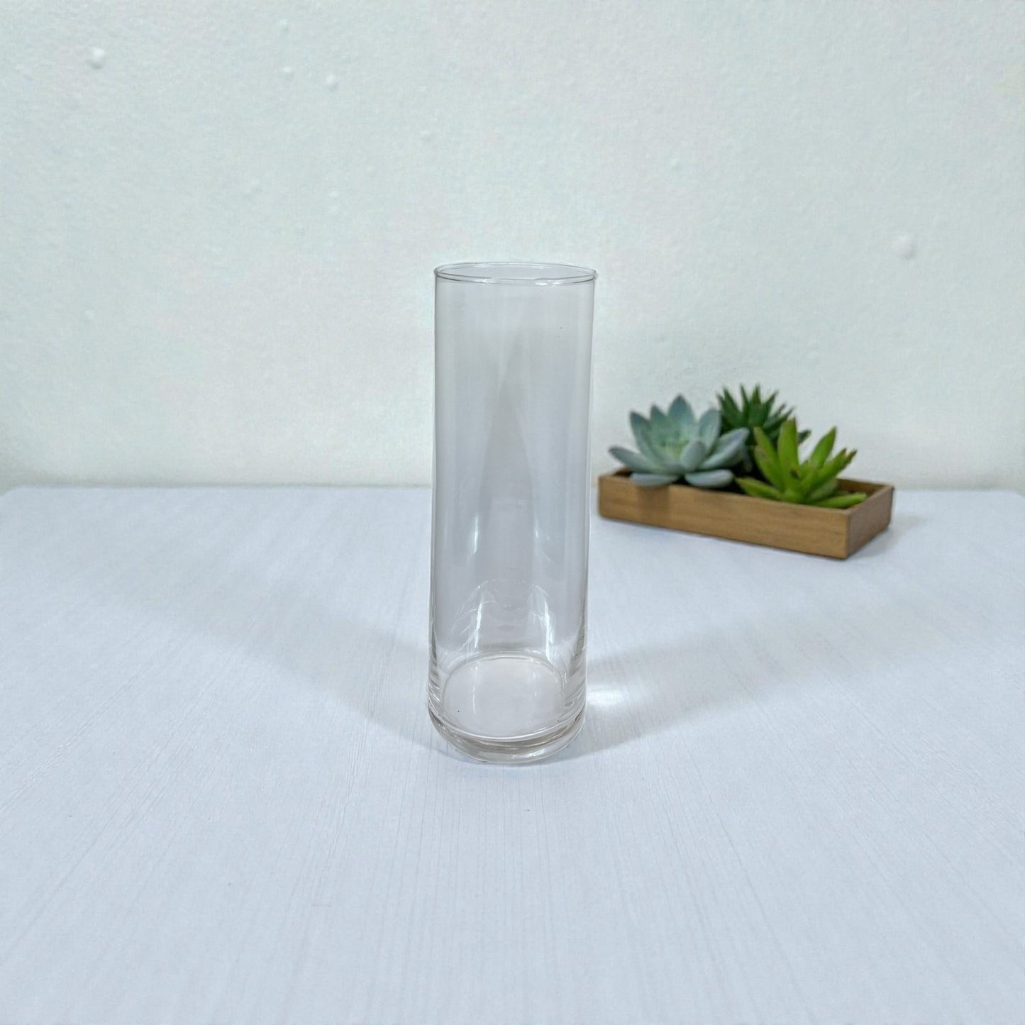 Cylinder Vase 4" Wide x 12" Tall