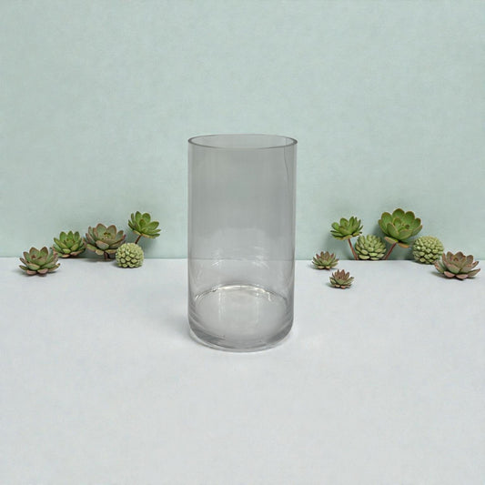 Cylinder Vase 10" Tall x 6" Wide