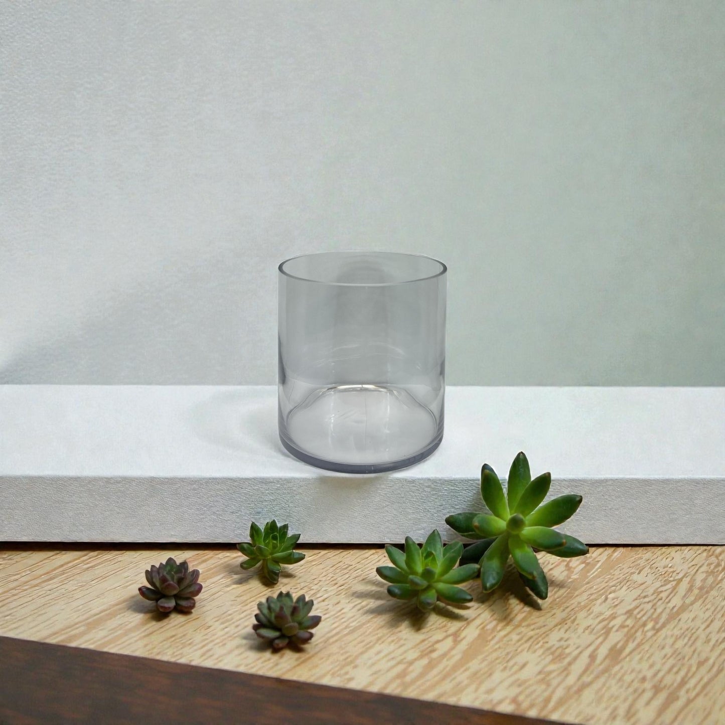 Cylinder Vase 7" Tall x 7" Wide