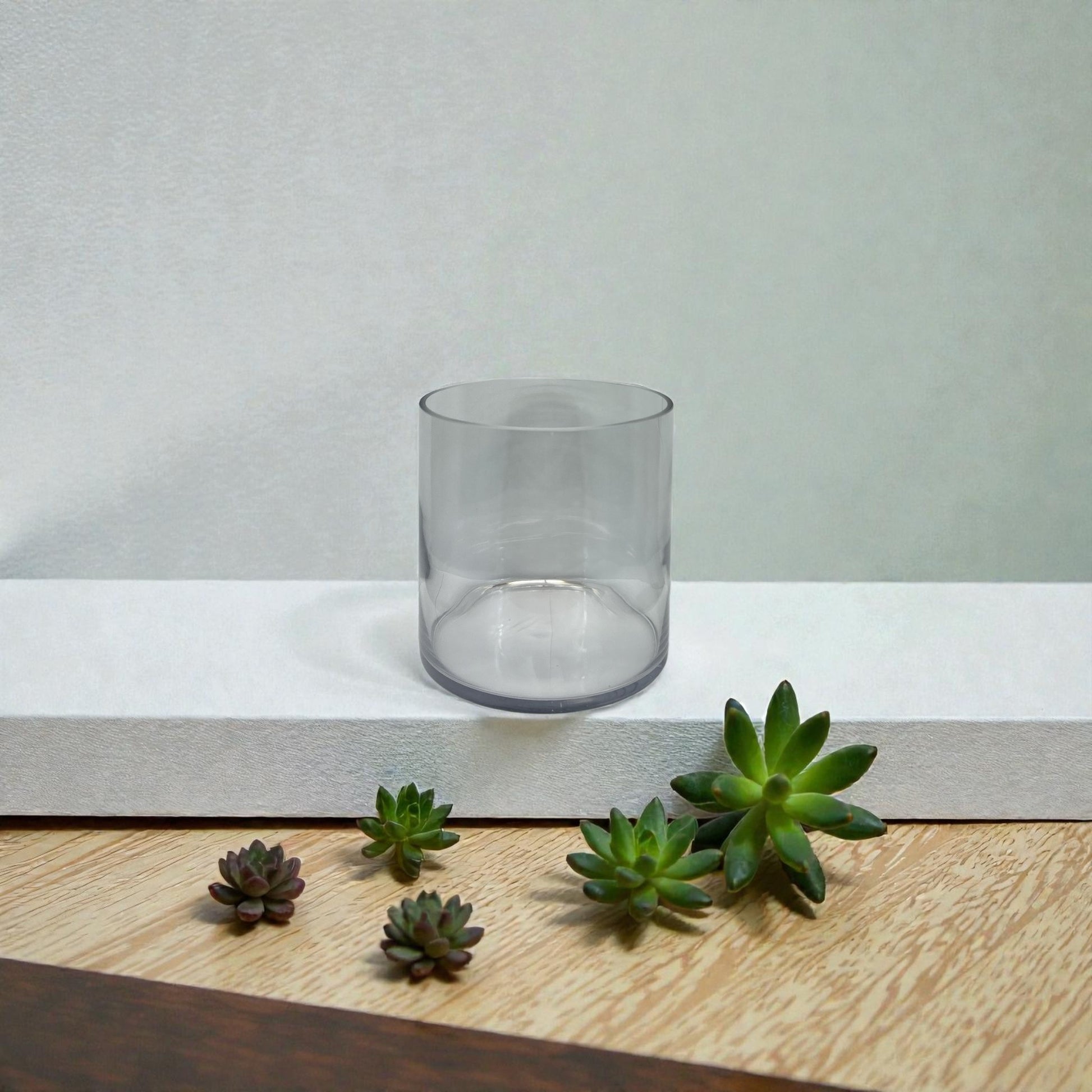 Cylinder Vase 7" Tall x 7" Wide