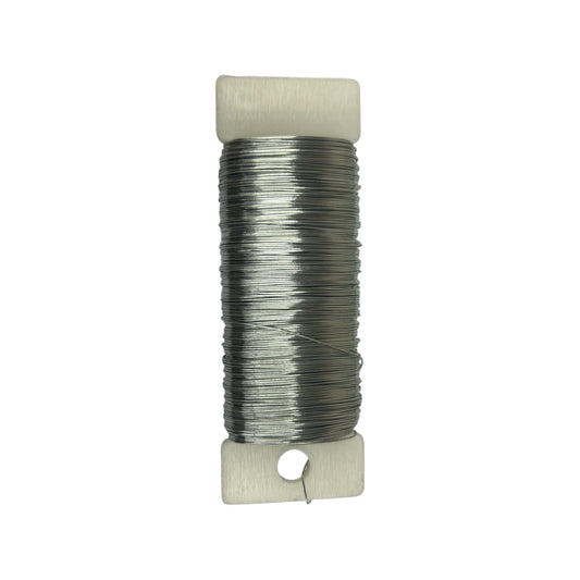 Silver Paddle Wire 26 Gauge (300 ft)