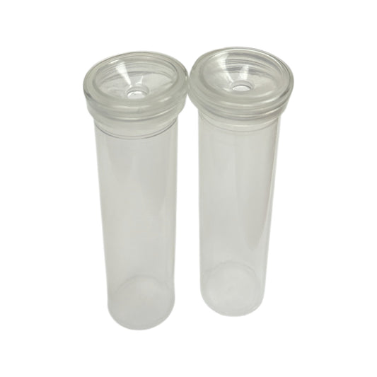 Clear Water Tubes 4" (Pack of 50)