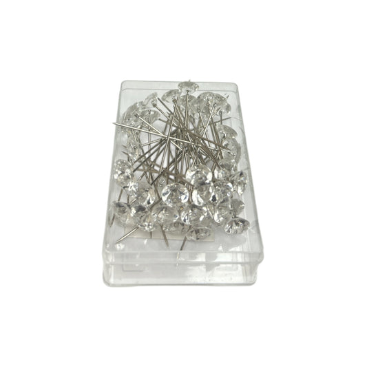 2" Diamante Pins (Pack of 50)